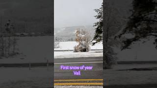 First snow 2425  Vail [upl. by Sille]