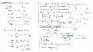 FOURIER TRANSFORMATION REVISION [upl. by Nylear]