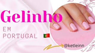 Como fazer gelinho  TÉCNICA DE UNHA EM PORTUGAL 🇵🇹 [upl. by Elwina]