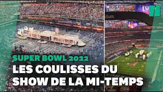 Au Super Bowl le montage de la scène est digne dune fourmilière [upl. by Marj]