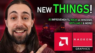 AMD Adrenalin 2461 Drivers  ROCm for Windows AI Improvements AntiLag 2 amp More [upl. by Ermine]