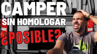 🚐 🔨CAMPERIZAR Furgoneta sin Homologar y FÁCIL 😳 ¡DESCUBRE este KIT CAMPER 155 [upl. by Kahaleel]