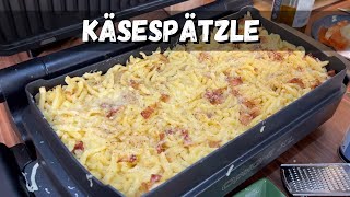 Käsespätzle im OptiGrill in der Backschale [upl. by Moir]