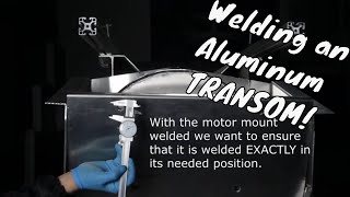 Fabricating and welding an ALUMINUM PONTOON conversion [upl. by Nasar617]