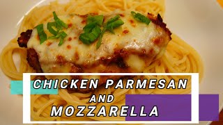 Chicken Parmesan and Mozzarella Cheese [upl. by Laamaj]