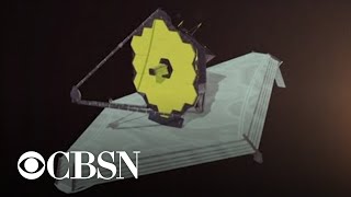 NASA finishes unfolding James Webb Space Telescope [upl. by Gainor]