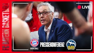 FCBB vs Alba Berlin  Post Game Press Conference  euroleague  Gameday 10 [upl. by Selij937]