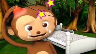 5 Little Monkeys Jumping On The Bed  Little Baby Bum  Nursery Rhymes amp Baby Songs ♫ [upl. by Marla]