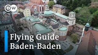 BadenBaden From Above  Top Things To See In BadenBaden  Germany By Drone [upl. by Pelligrini]