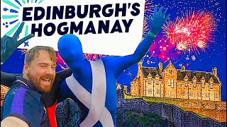 Edinburgh Hogmanay Scottish New Years Celebrations [upl. by Notnyw]