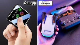 12 AWESOME GADGETS ON AMAZON  Gadgets from Rs100 Rs200 Rs500 [upl. by Nnaeinahpets]