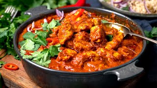 Chicken Madras  A Homemade Spicy Curry [upl. by Zurn]