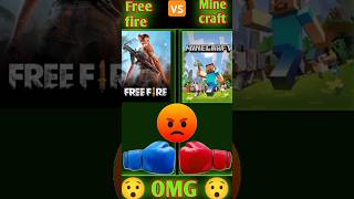 Free fire vs Minecraft shorts youtubeshor freefire minecraft trending vairal [upl. by Krik]