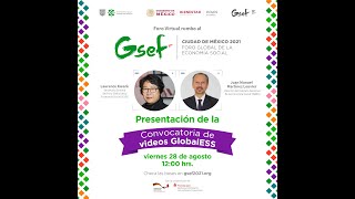 Presentación Convocatoria de Videos GlobalESS [upl. by Entirb]