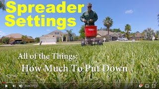 How To Fertilize Your Lawn  StepbyStep [upl. by Aitrop]