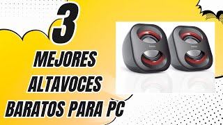 🏆 Los 3 mejores altavoces baratos para PC de Amazon 2024 [upl. by Nadroj]