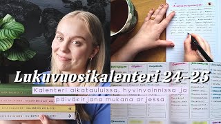 KALENTERI 2425  HYVINVOINTIA JA PÄIVÄKIRJAMERKINTÖJÄ 📗🧡 [upl. by Tisdale]