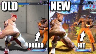 Zangief Got New Combos New Patch SidebySide Comparison [upl. by Bryna28]