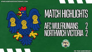 AFC Wulfrunians v Northwich Vics  Midland League Prem  3924 [upl. by Odlaniger]