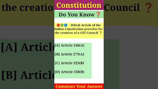 Indian Constitution  Polity Gk  Important Articles Of Indian Constitution  SSC CGL CHSL MTS [upl. by Wynnie488]