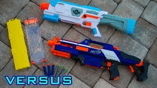 VS Nerf Rapidstrike vs Air Warriors Brute  Which is Better [upl. by Asyal]