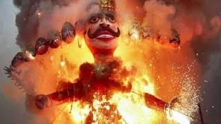 Raavan Phook Diya🔥🔥🔥 ANIL MALIK youtube raavan dussehra trending viralvideo food night [upl. by Debera]