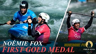 Noémie Fox Wins First Ever Kayak Cross Gold Medal  Canoe Slalom [upl. by Daryle]