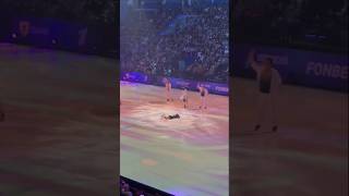 Elizaveta Tuktamysheva in Evgenia Medvedevas show🔥 evgeniamedvedeva elizavetatuktamysheva tiktok [upl. by Nehttam]