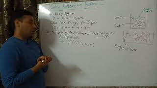 Gibbs adsorption isotherm derivations [upl. by Aleil]