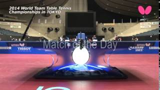 WTTTC 2014 Day 6 quarter finals Daily Video Report amp Match of the Day [upl. by Hurlbut]