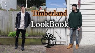 Outfits with Timberlands  Mens Fashion Lookbook  Black amp Wheat [upl. by Anileda]