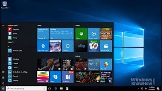 Windows 10 Customize the Start Menu [upl. by Salohcim323]