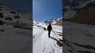 Pindari glacier trek  How to reach khati from Dehradun by bus  27 kms trek  Subscribe for more [upl. by Naved463]