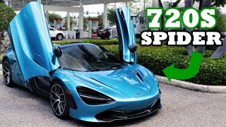 2019 McLaren 720s Spider Review  OpenAir PERFORMANCE [upl. by Patsis]