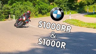 BMW S1000RR amp S1000R FAST RIDE [upl. by Dranyam]