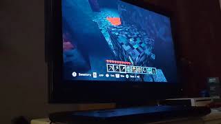 Lets play Minecraft wii cavex part two [upl. by Nawek672]