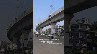 Hyderabad TARNAKA metro station view hyderabad [upl. by Aicilra]