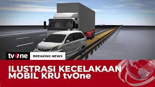 Ilustrasi Tragedi Kecelakaan Mobil Kru tvOne di Tol Pemalang  Breaking News tvOne [upl. by Hirst]