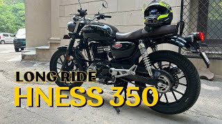 Part 1  Long Ride  240 km   2023 Honda CB 350 Highness  DLX PRO  Pearl Black [upl. by Leduar]