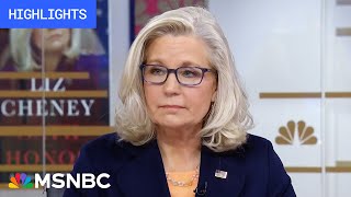 Watch the best of Liz Cheney’s interviews on the dangers of Trump on MSNBC [upl. by Ibmab]