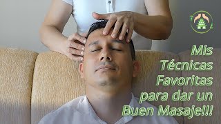 Masaje Relajante de CABEZA FACIAL CUERO CABELLUDO y Reduce Arrugas del ROSTRO 💆✅😴 [upl. by Ycat414]