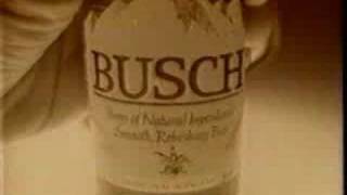 Retro Commercials Busch BeerOld Footage [upl. by Alyse307]