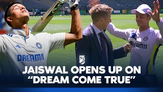 Young Superstar Jaiswal opens up on quotdreamquot innings in Australia  Fox Cricket [upl. by Emorej]