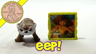 The Croods 3 Bear Owl amp Eep  2013 McDonalds Happy Meal Toy Review [upl. by Hnacogn]