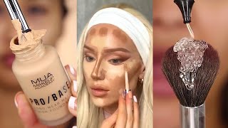 Best Makeup Transformations 2024 New Makeup Tutorials Compilation Makeup Transformation Compilation [upl. by Ymled208]