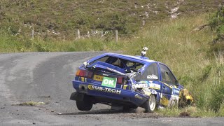 Donegal International Rally 2023  Crash  Moments  Action [upl. by Sairahcaz879]