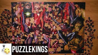 Marvel Avengers Puzzle  Time Lapse  Puzzle Kings [upl. by Nylhsoj]