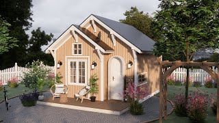 Urban Oasis 5x6m Small House with Charm [upl. by Eerazed]