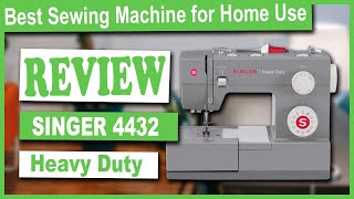 SINGER Heavy Duty 4432 Sewing Machine Review  Best Sewing Machine for Home Use [upl. by Delamare730]