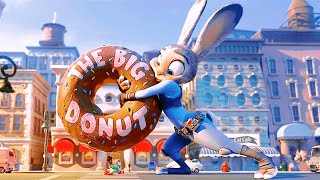 ZOOTOPIA Clip  quotHave A Donutquot 2016 [upl. by Ecnerewal421]